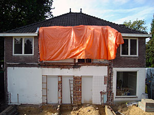 Aannemersbedrijf voor het bouwen of renoveren van uw woning, twee-onder-een-kap huis of boerderij.